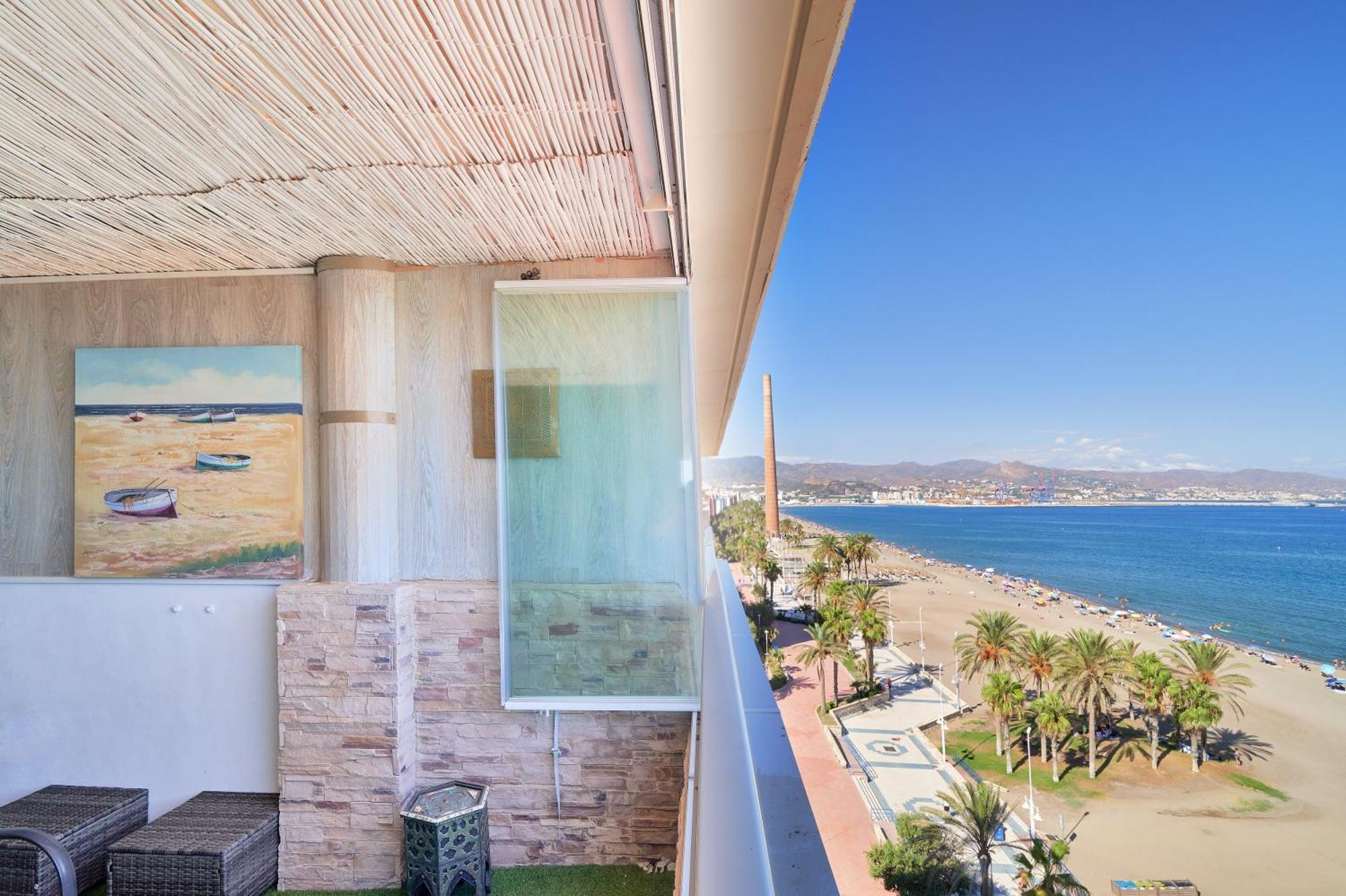 Playa Apartamento Малага Екстериор снимка